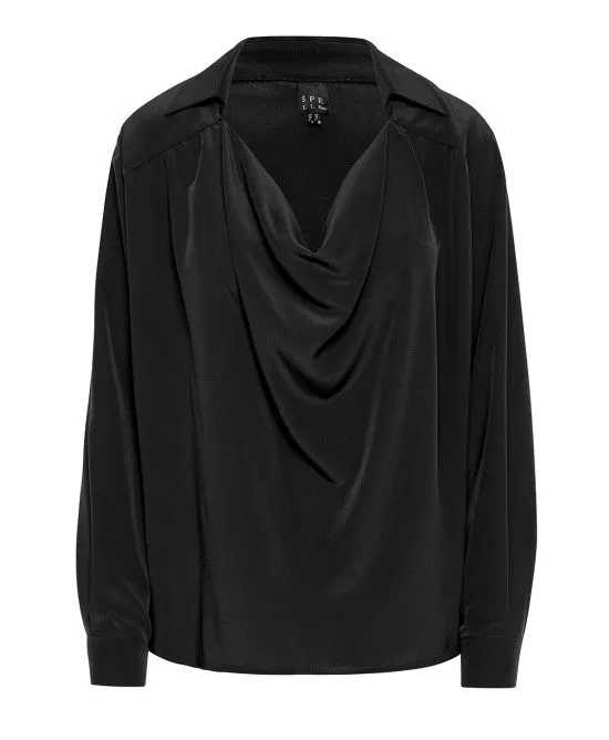 ACCESS FASHION - Blusa drappeggiata con colletto