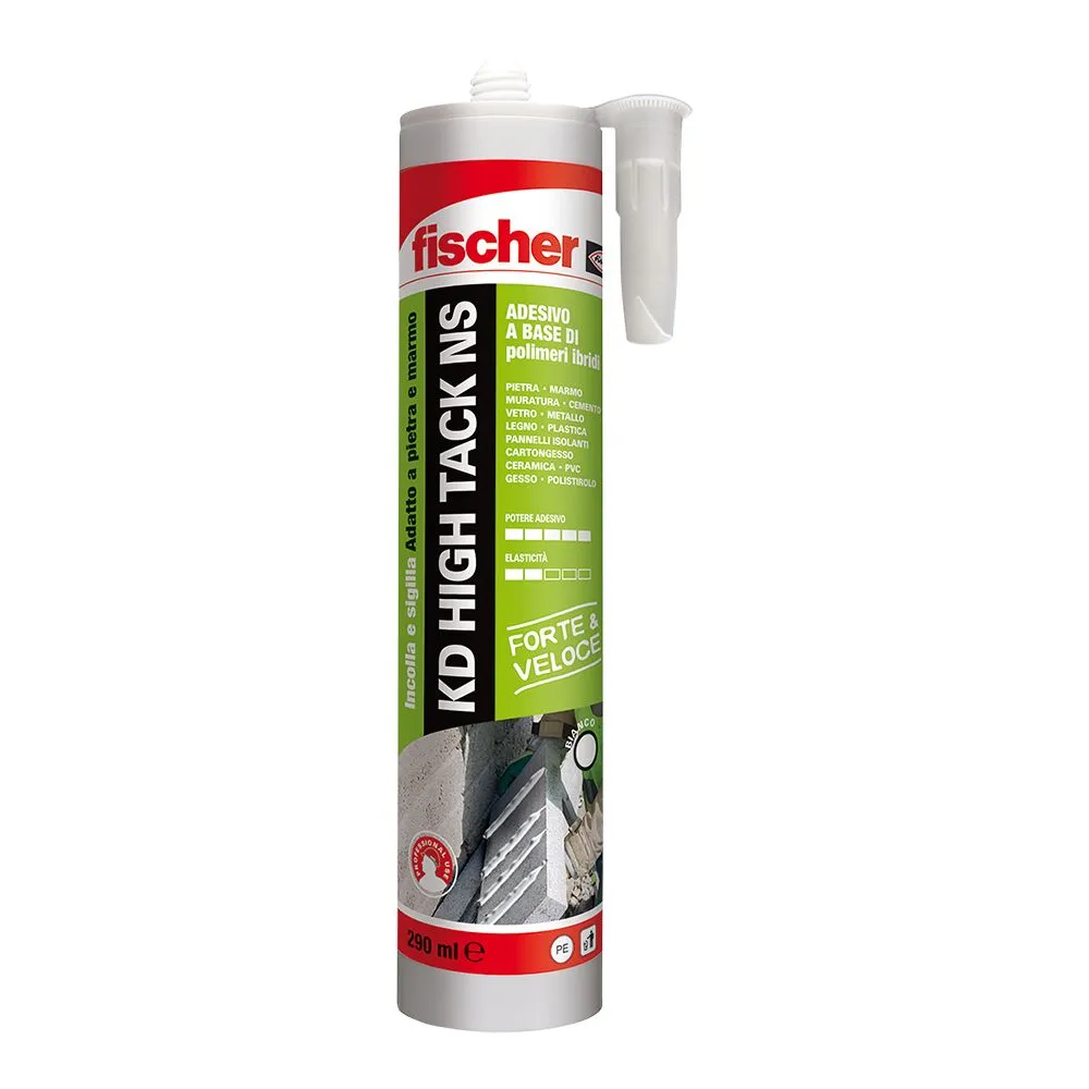 ADESIVO SIGILLANTE KD HIGH TACK BIANCO 00545171 FISCHER