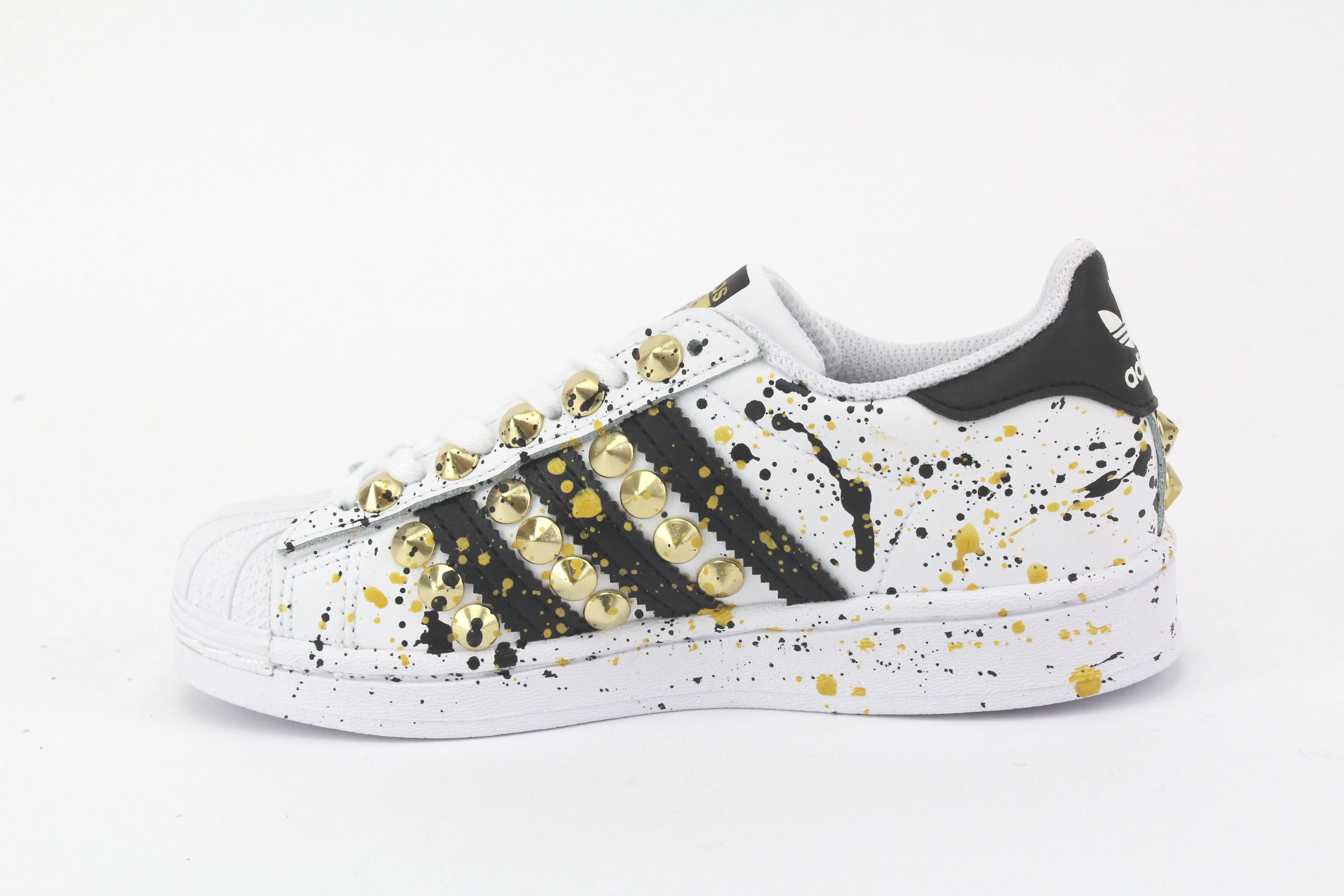 Adidas Superstar J Gold Borchie & Vernice