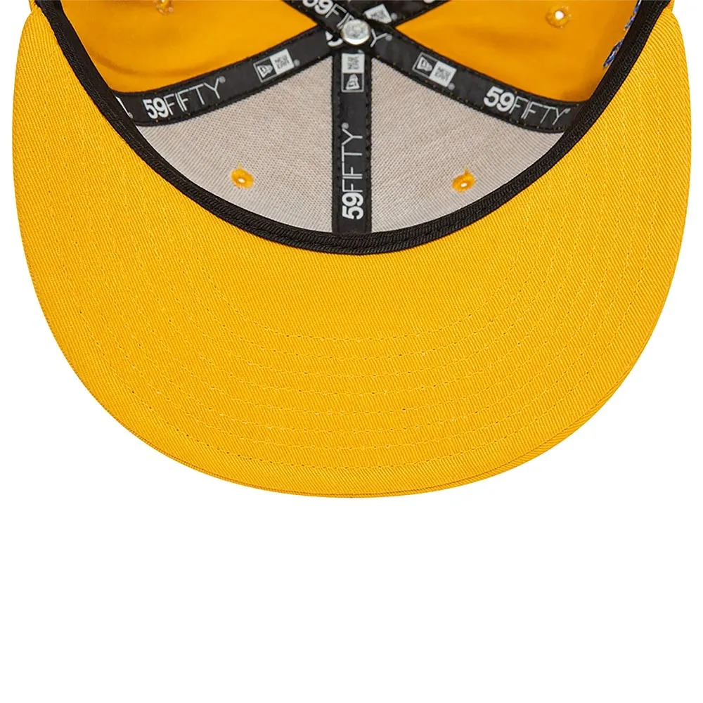 ATLANTA BRAVES MLB ICON YELLOW 59FIFTY CAP