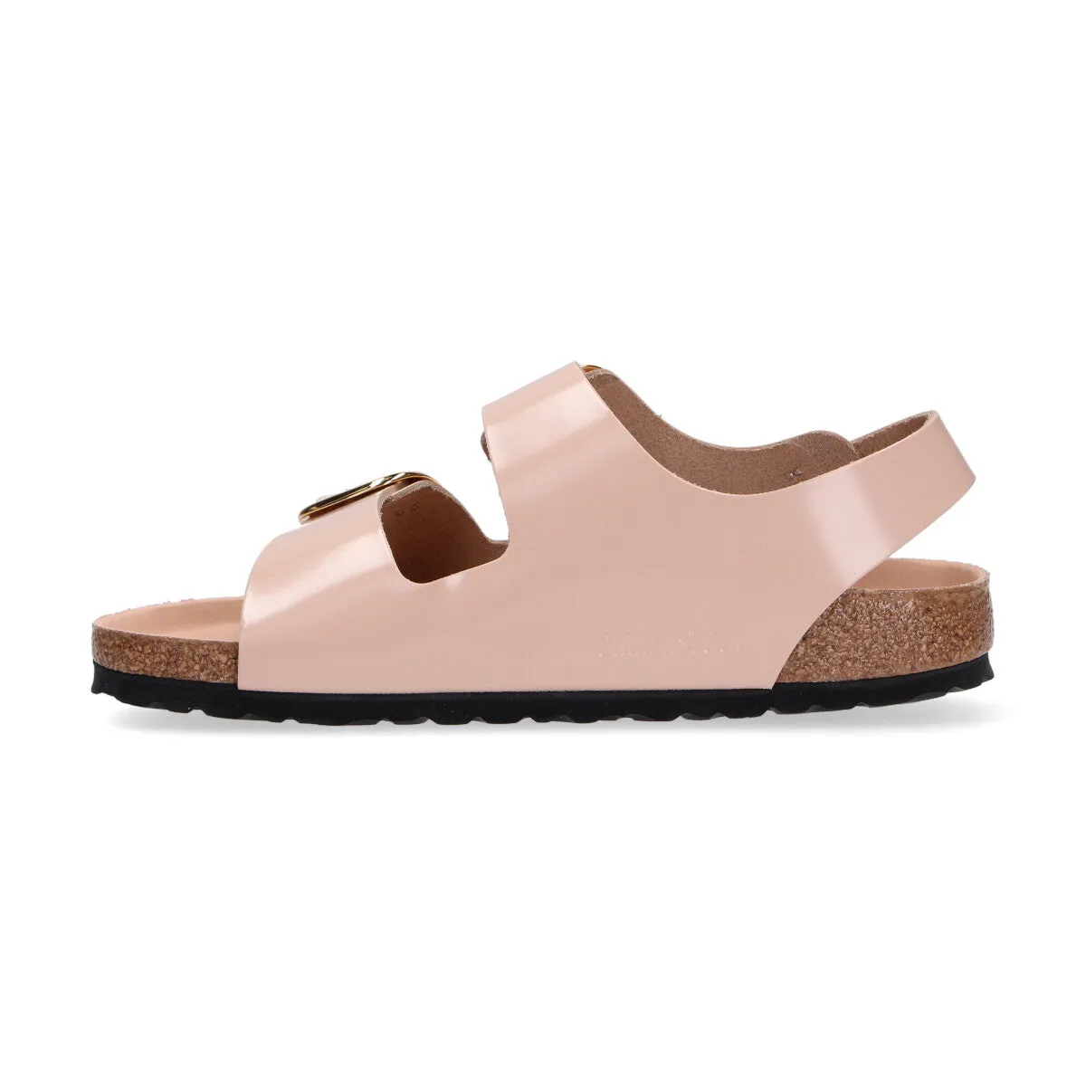 Birkenstock Milano pelle rosa nude lucida