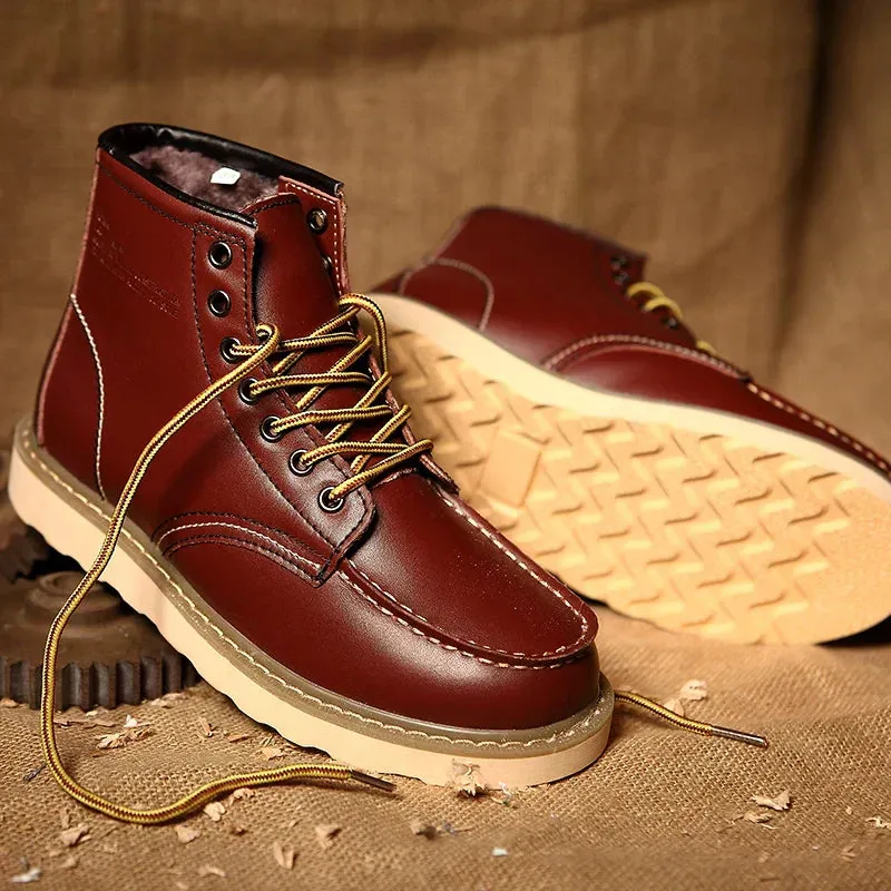 Bremen™ | Leather Winter Boots