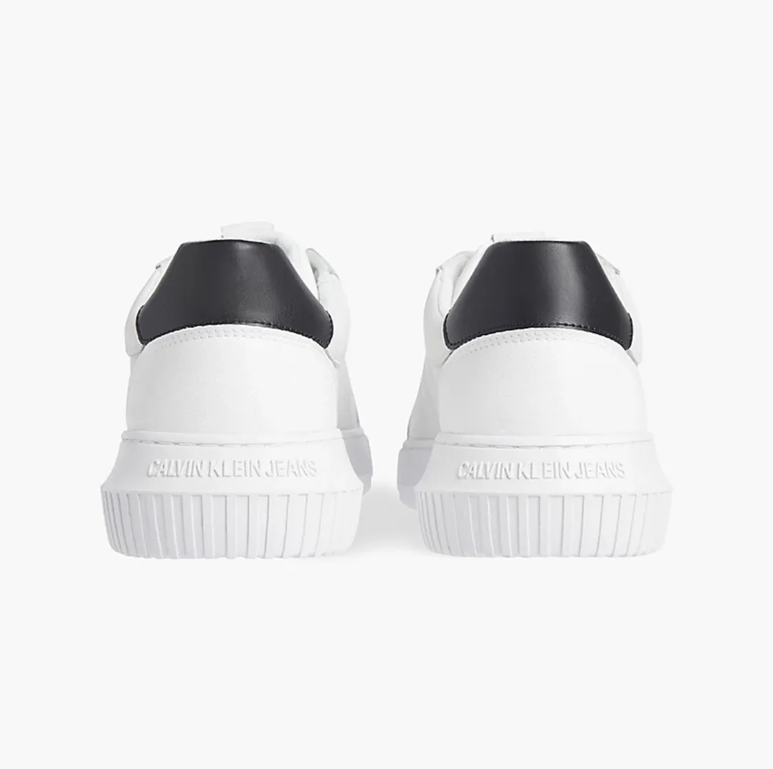 Calvin Klein Chunky Cupsole Bianco Retro Nero