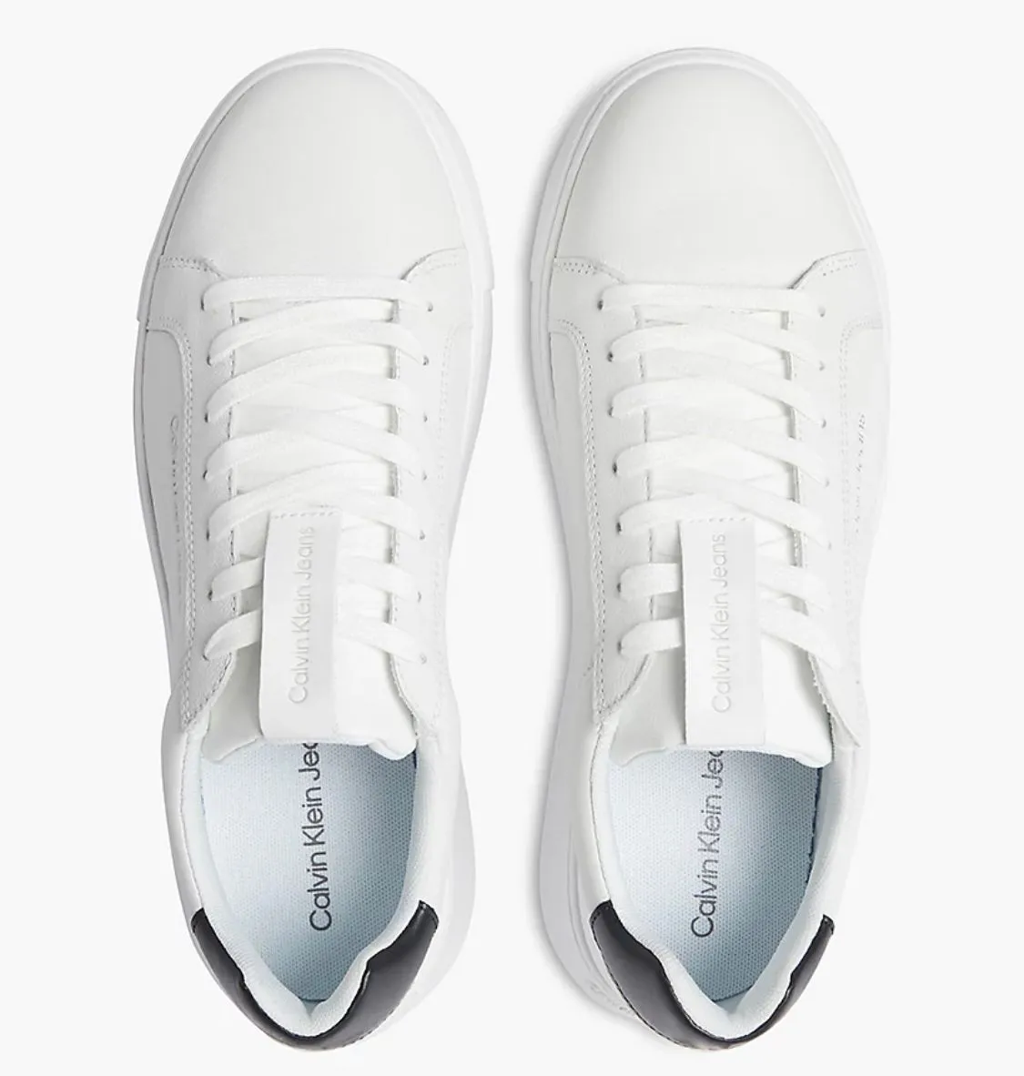 Calvin Klein Chunky Cupsole Bianco Retro Nero