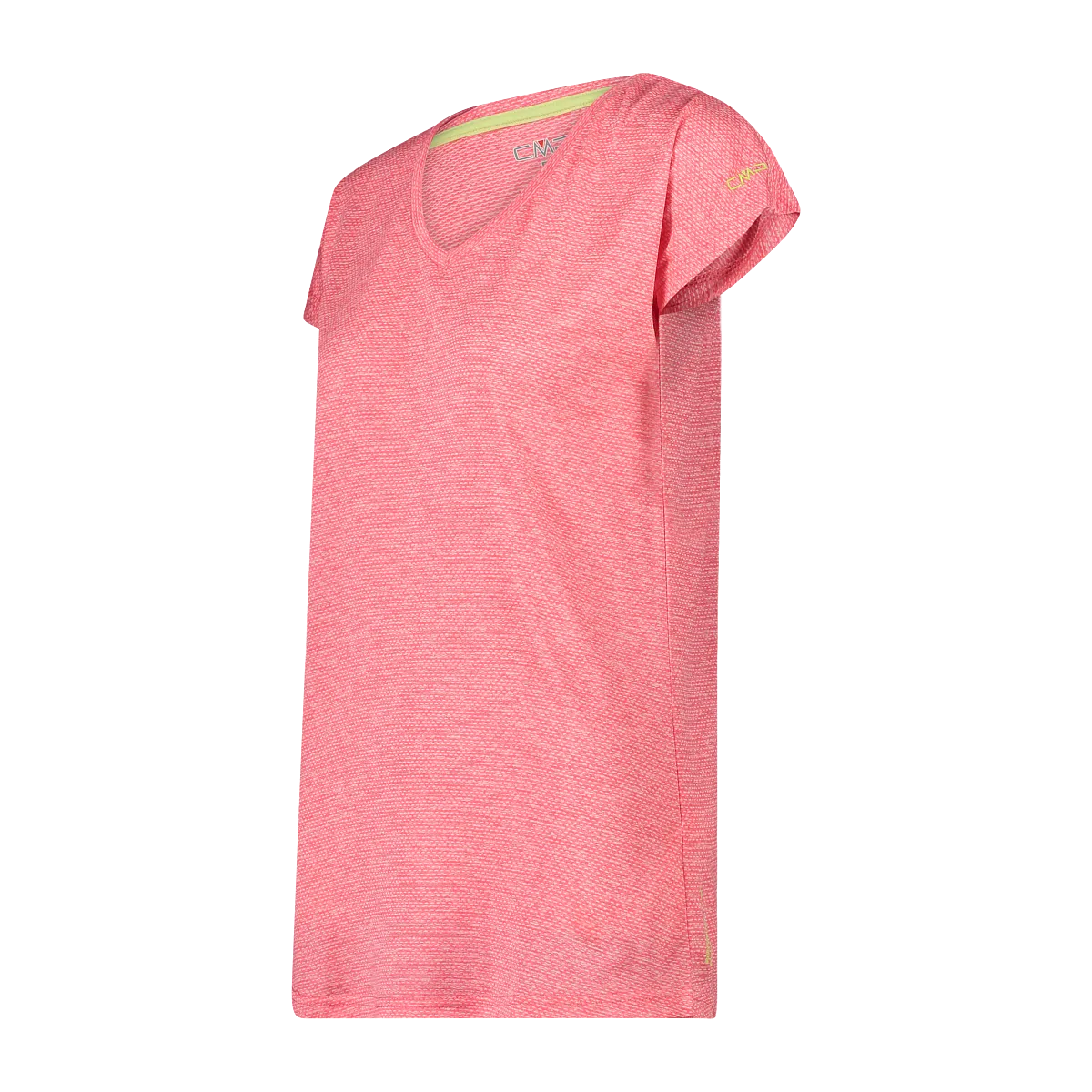 CMP T-shirt in light scollo V melange da trekking Donna