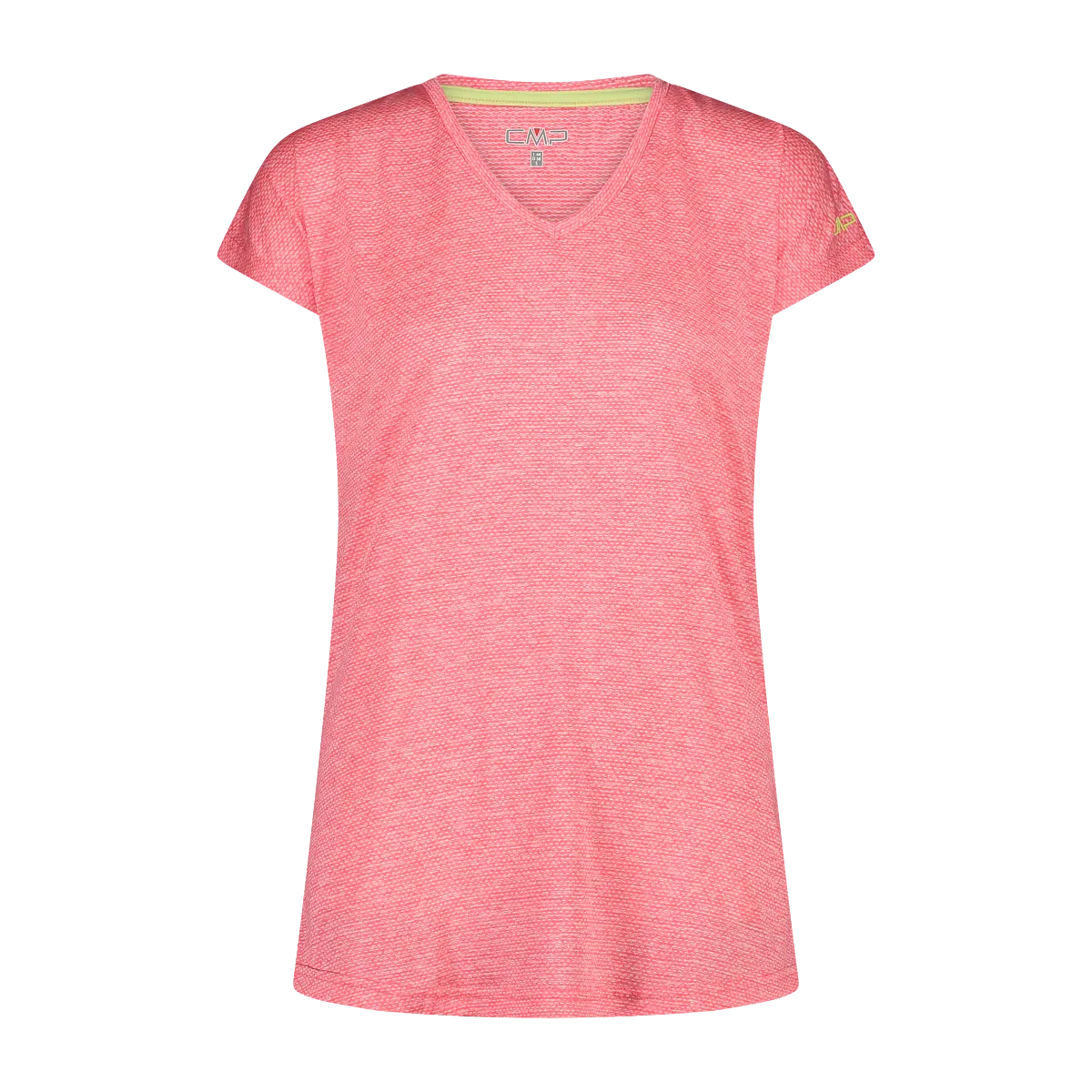 CMP T-shirt in light scollo V melange da trekking Donna