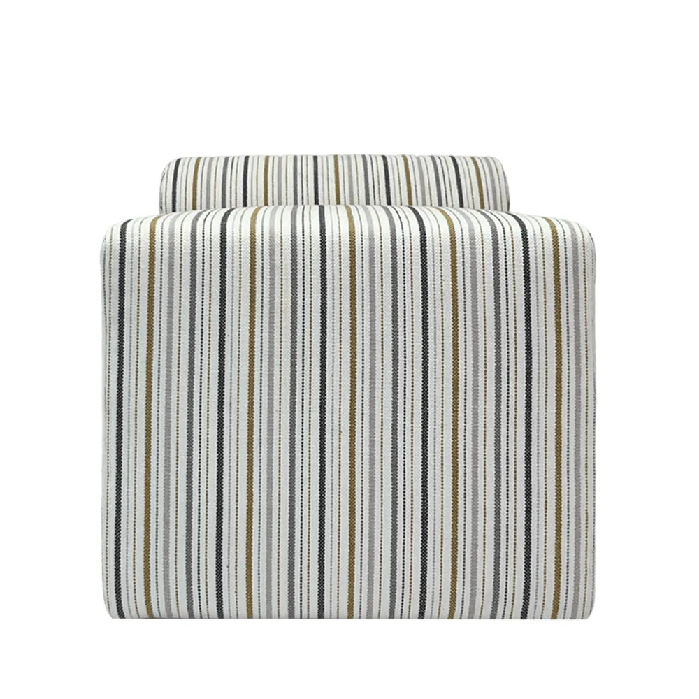 Coastal Designer Outdoor Ottoman by Zest Livings