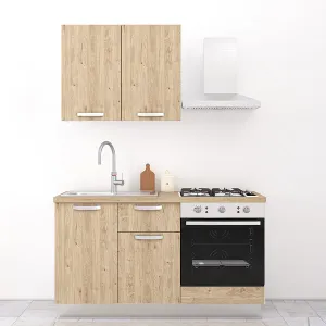 Cucina completa 150cm Melissa, perfetta per arredare un appartamento, B&B o un Hotel