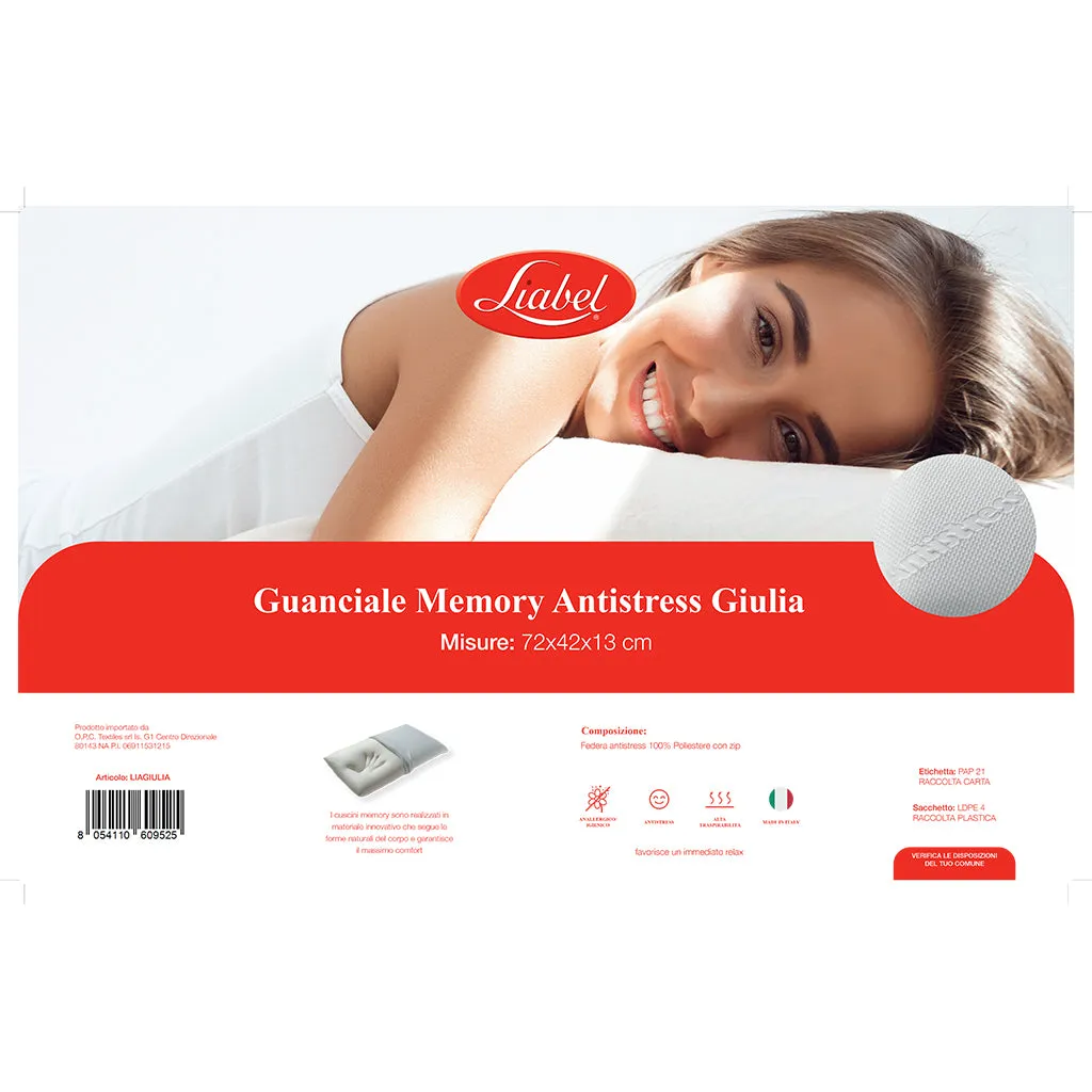 Guanciale Memory Antistress Liabel Giulia