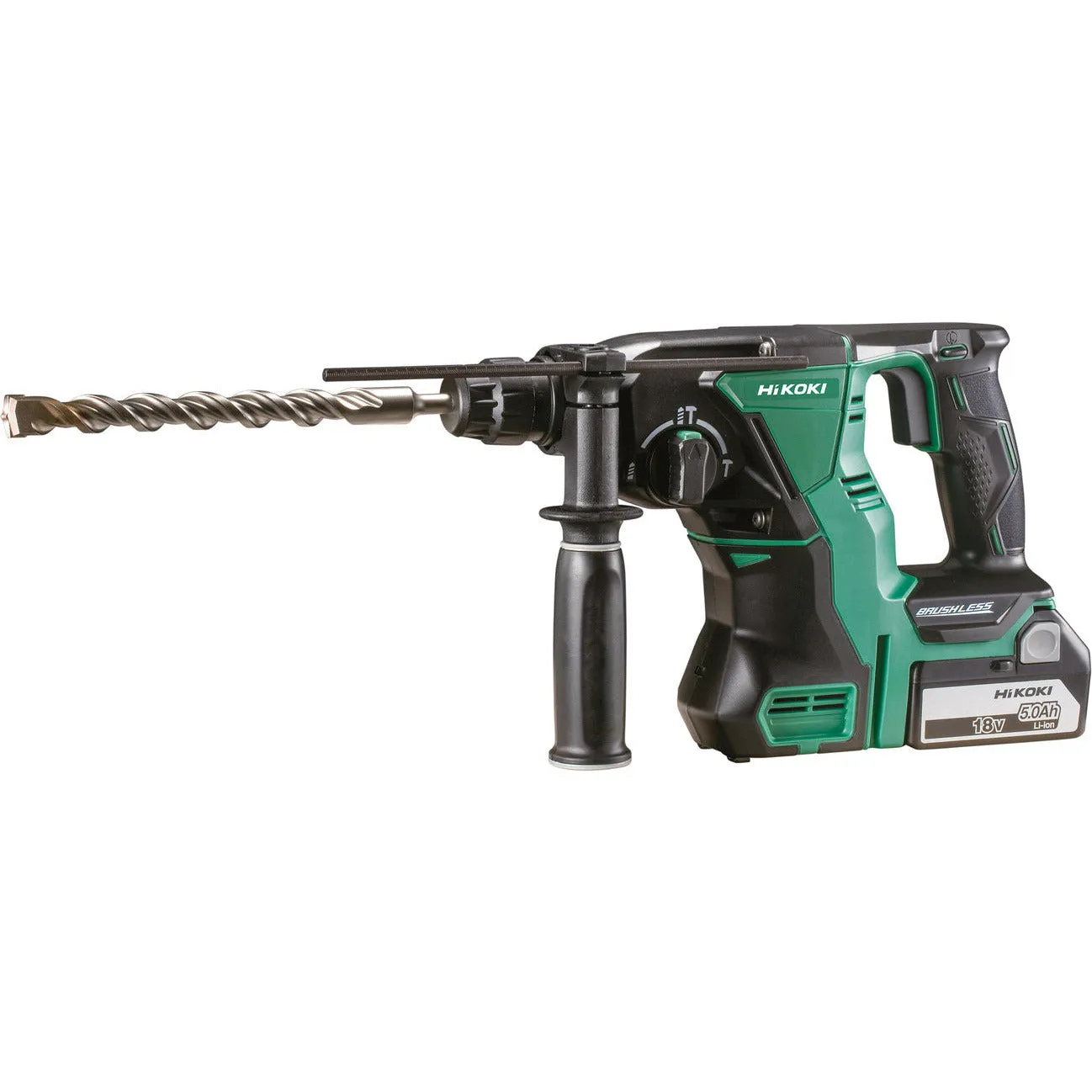 Hikoki - Tassellatore DH18DBL, 18V con 2 batterie 5 Ah, Brushless