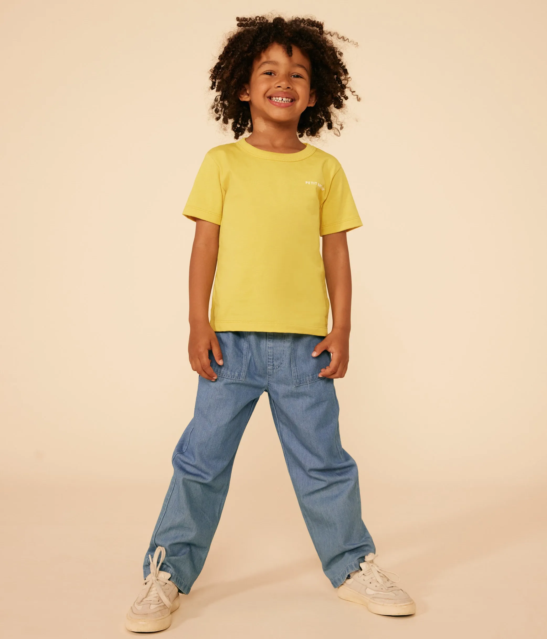 PANTALONE DRITTO IN DENIM LEGGERO BAMBINO