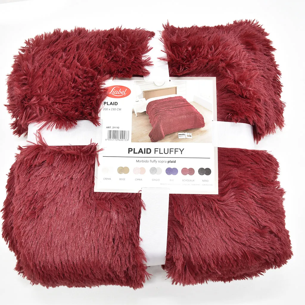 Plaid Liabel Fluffy