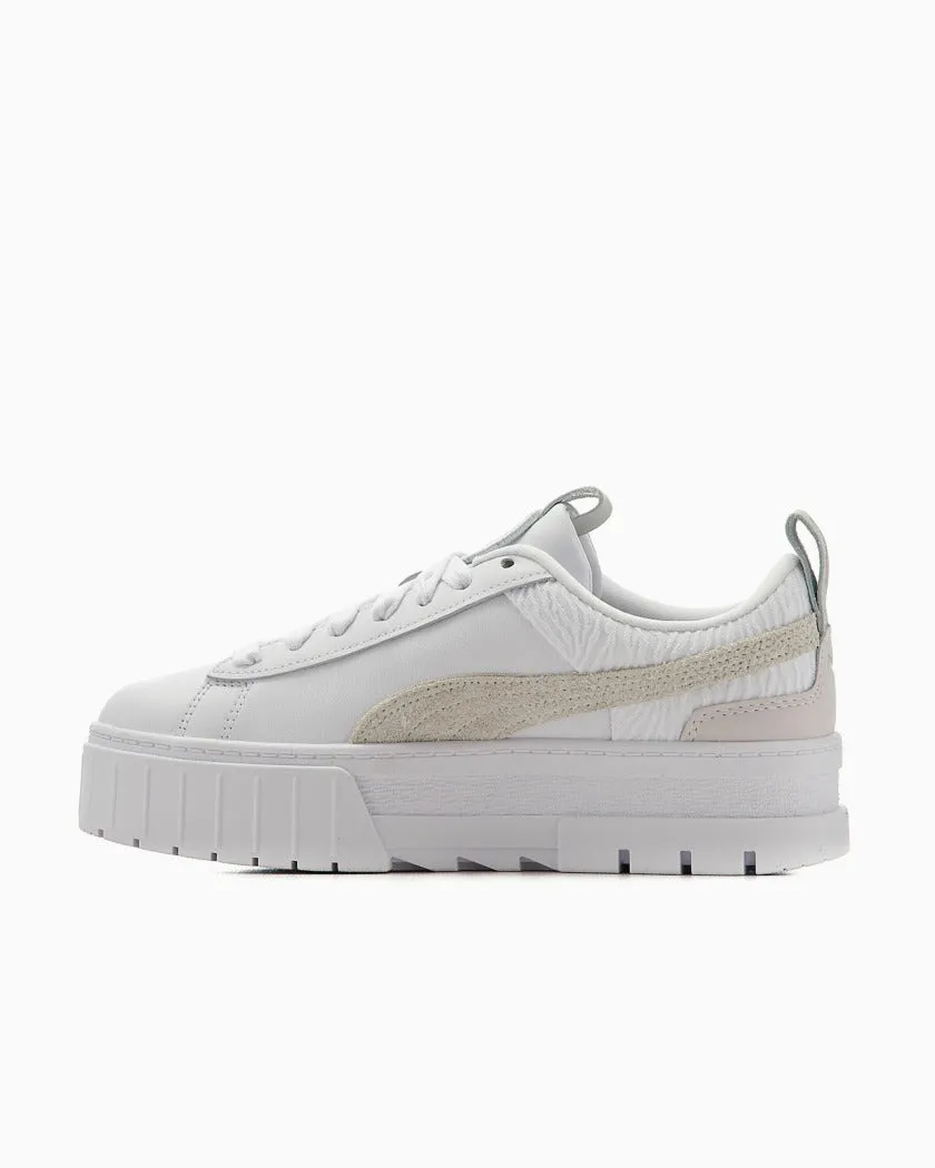 Puma Mayze Zeppa St Wns Bianco Grigio 383334 01