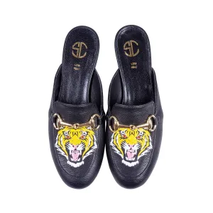 rashaMocassini slippers donna con ricamo tigre - offerte