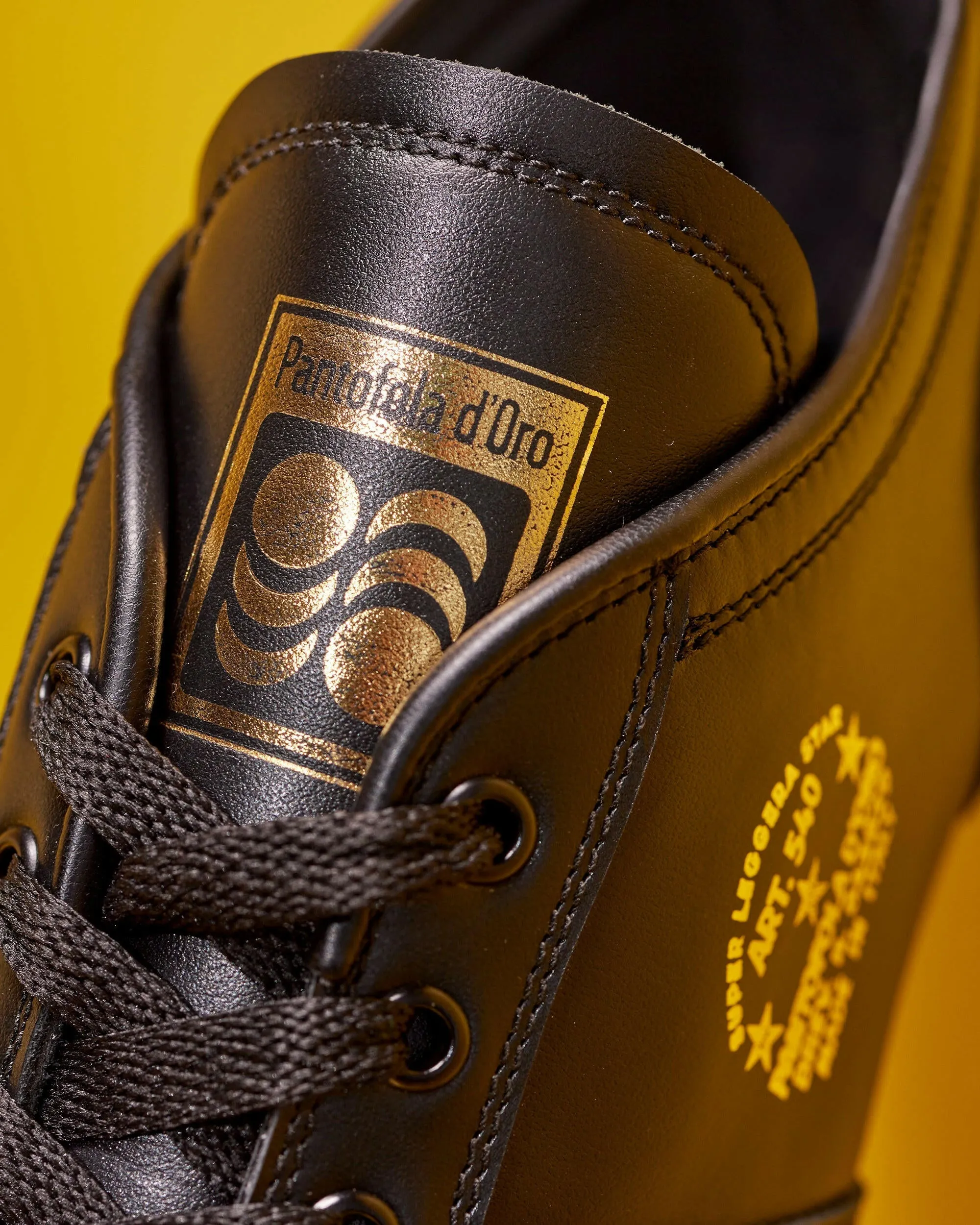 Scarpe da calcio Lazzarini Indomitable in pelle nera limited edition