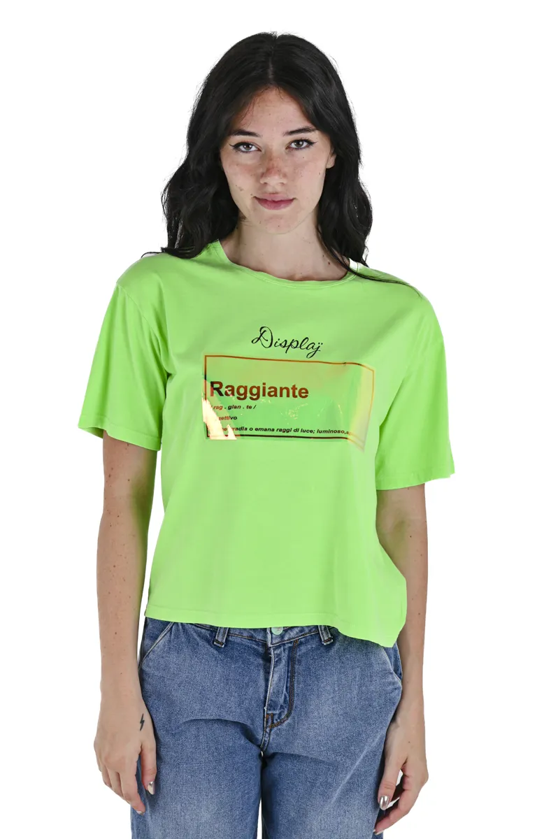 T-Shirt donna regular DSD 03 Verde SS24