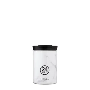 Tazza Termica 24 Bottles 350ml Bianco Carrara